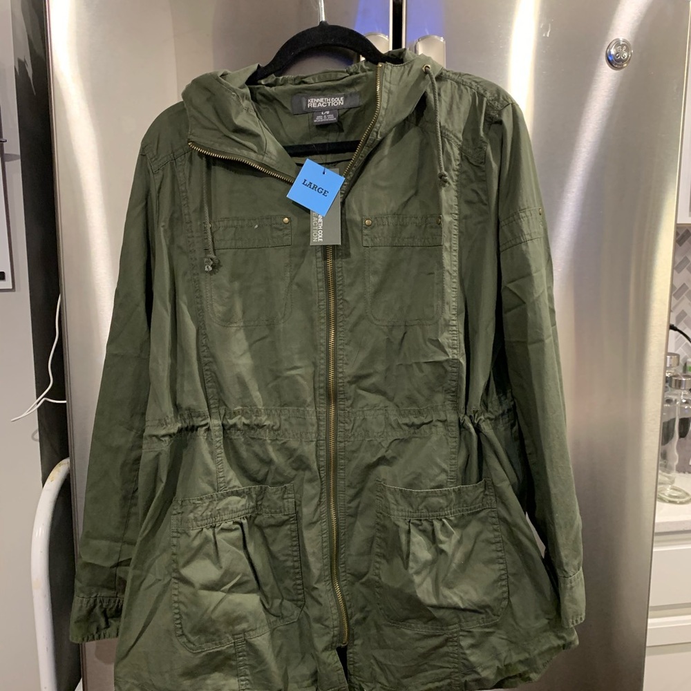 NWT Kenneth Cole Reaction anorak jacket